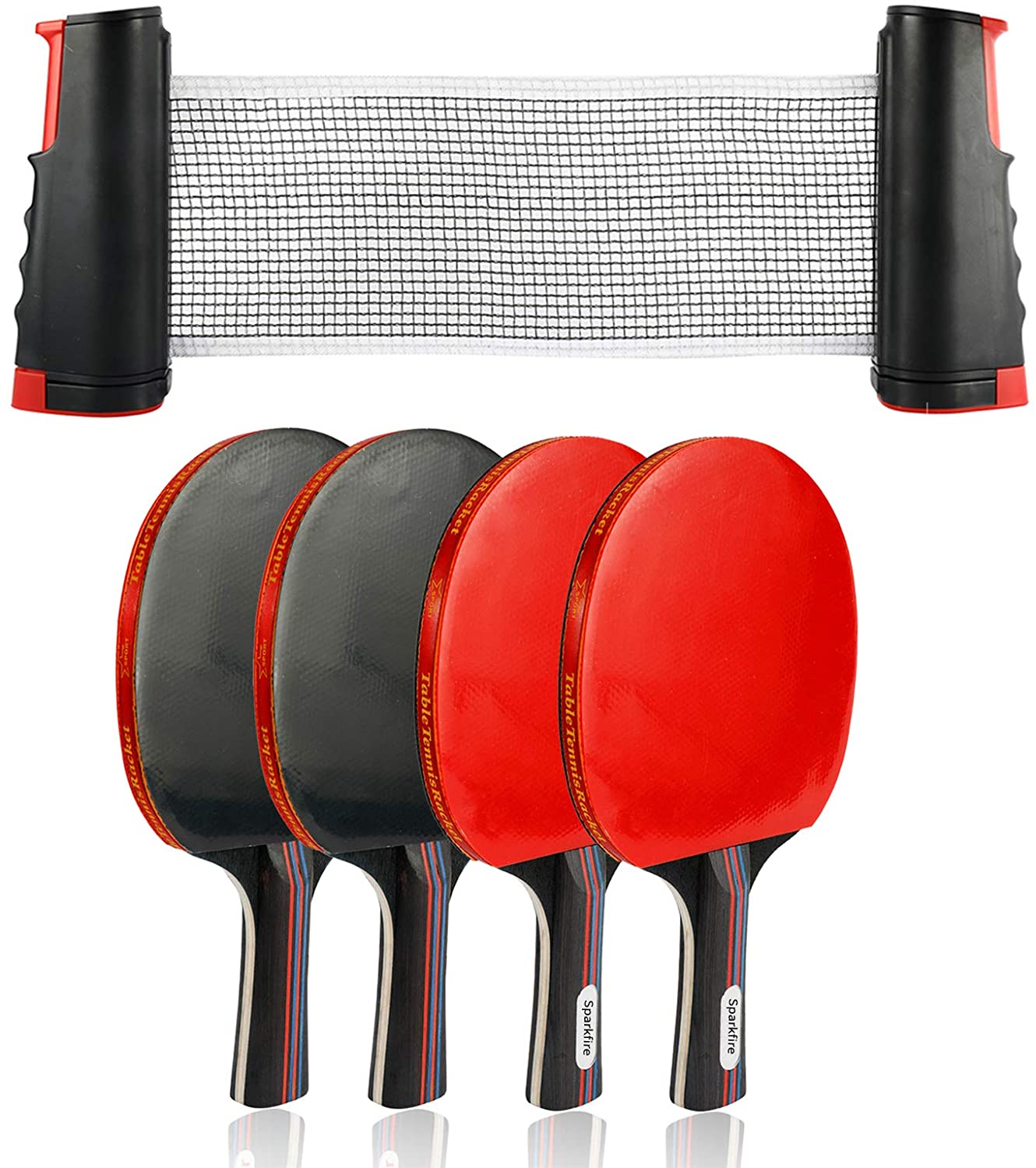 SET DE PING PONG POSTE/RED RUNIC - Deportes Jimmy